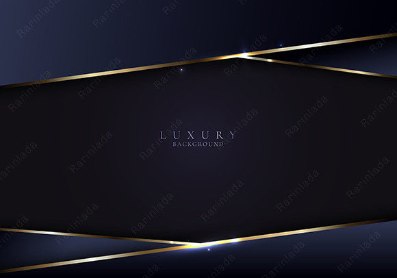 Abstract 3D Modern Template Gold Luxury Design