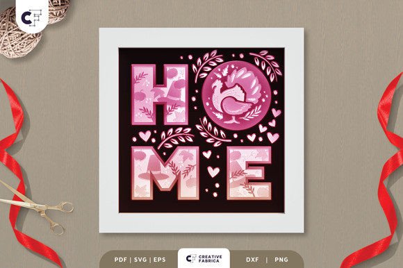 Crafting Depth and Warmth: A Guide to the Thanksgiving HOME 3D Shadow Box