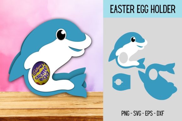 Dolphin Egg Holder SVG: Creative Design Ideas