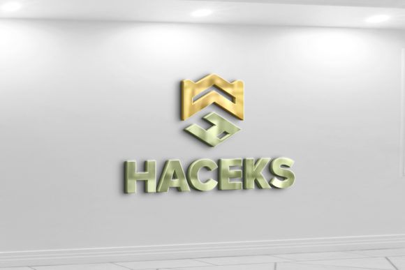 Elevate Your Brand Instantly with a 3d Logo Mockup on White Wall