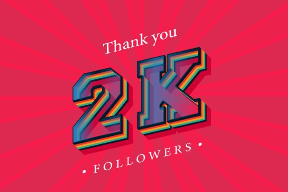 Evaluating the Thank You 2k Social Followers 3d Render for Milestone Marketing
