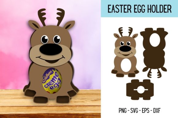 Fawn Egg Holder SVG: A Versatile Design for Every Creator