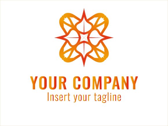 Logo Orange Butterfly Pattern: A Modern Brand Symbol