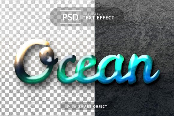 Mastering Ocean Text: Editable 3D Font Effects for Professional Design