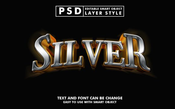 Mastering the Silver 3D Text Effect Template