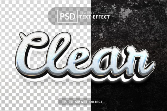 Mastering Visual Impact with Clear Text - Editable 3D Font Effects