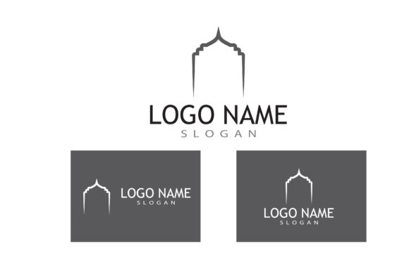 Mosque Window Logo Vector: Design & Uses