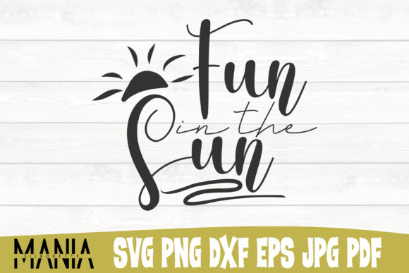 Unlocking Summer Creativity with the Fun in the Sun SVG Cut File Design